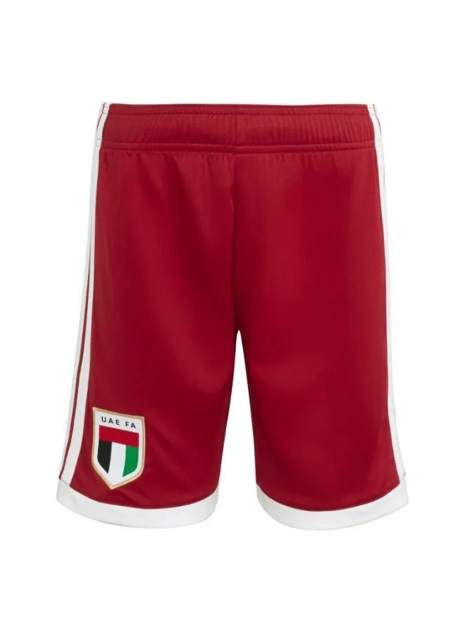 اديداس شورت منتخب الإمارات الأساسي لعام 2026 للأطفال